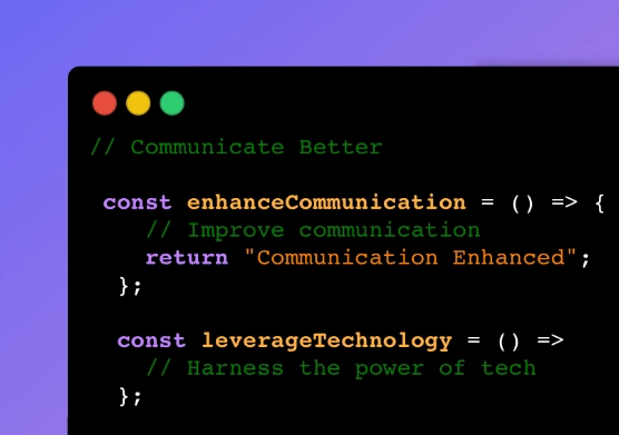 Communicate Better Code